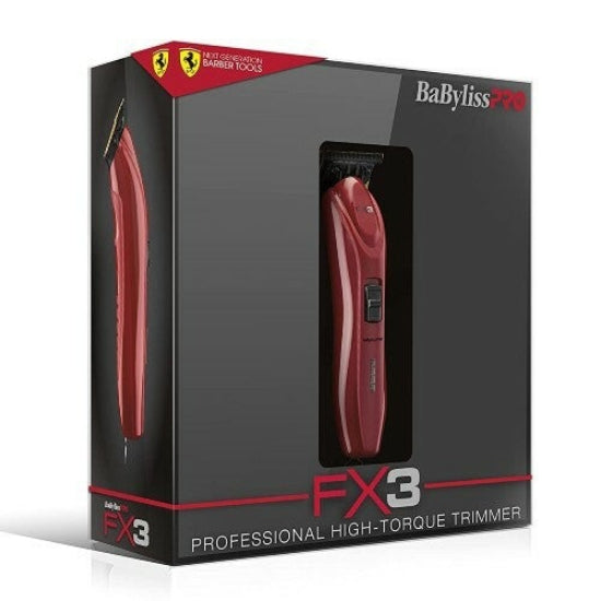 BABYLISS PRO FX3 PROFESSIONAL TRIMMER - RED