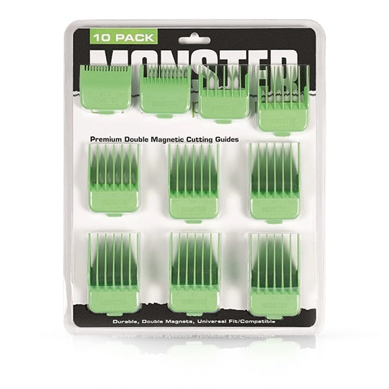 MONSTER MAGNETIC CLIPPER GUARDS - GREEN