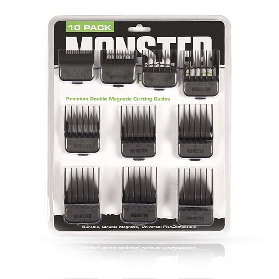 MONSTER MAGNETIC CLIPPER GUARDS - BLACK
