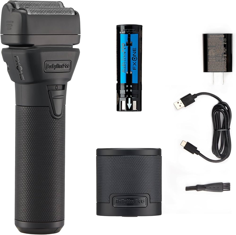 BABYLISS FXONE DOUBLE FOIL SHAVER BLACK