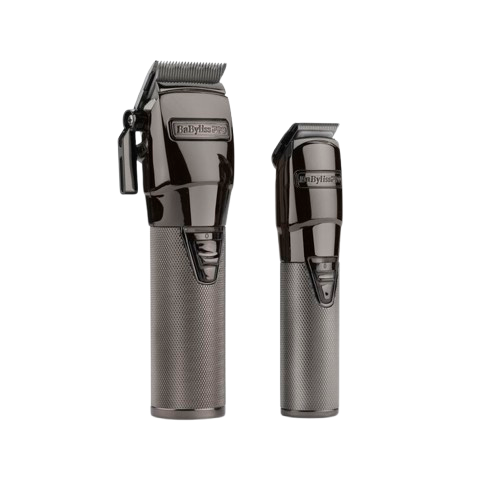 BABYLISS PRO FX CLIPPER + TRIMMER GUNSTEEL