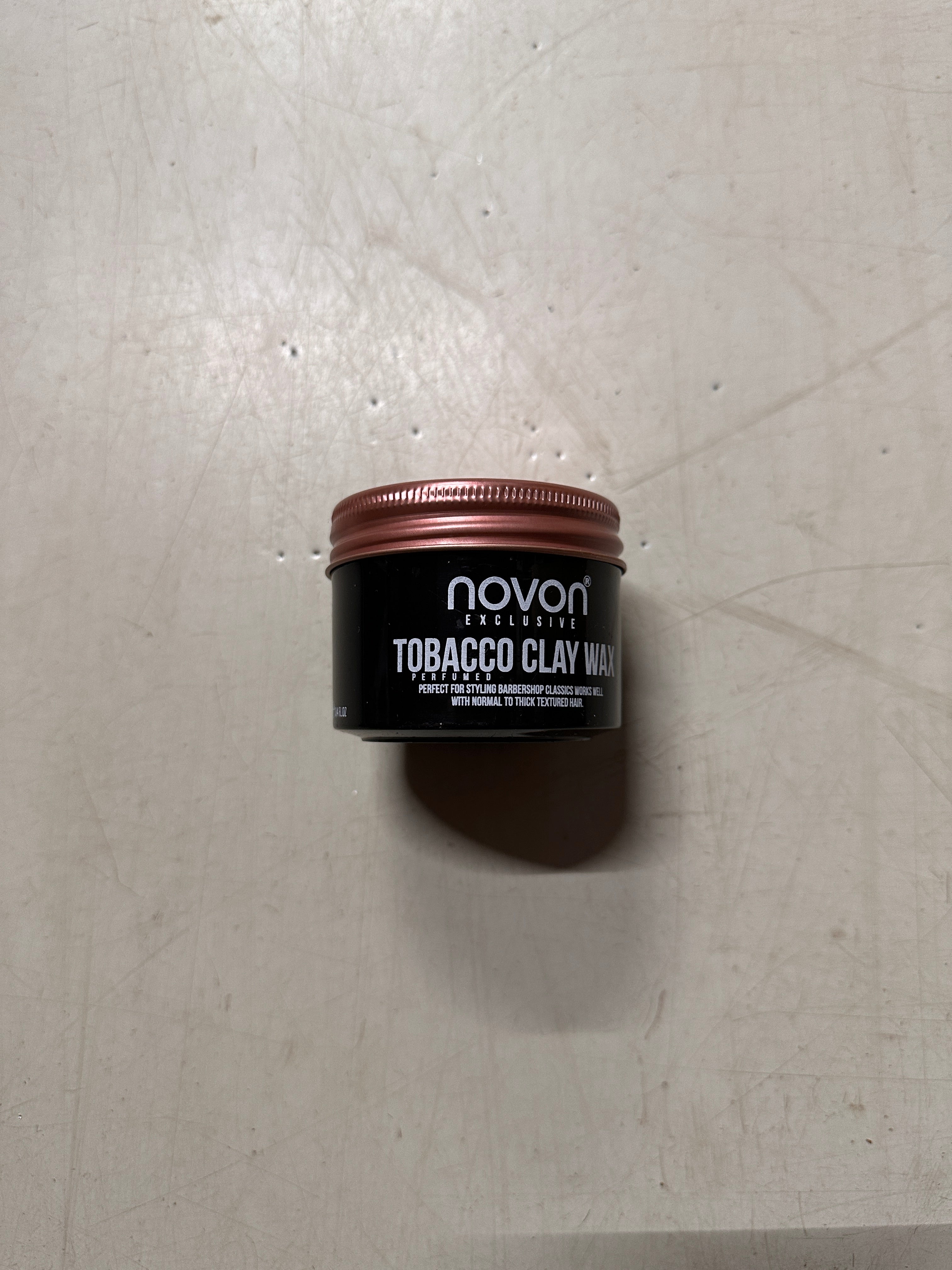 NOVON HAIRWAX - TOBACCO CLAY